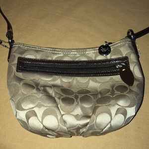 brown crossbody coach purse